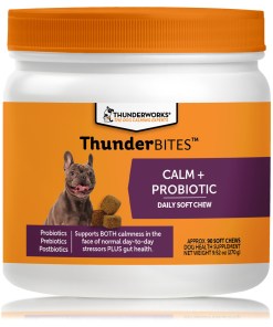 ThunderBites® Calm + Probiotic Daily Soft Chews for Dogs